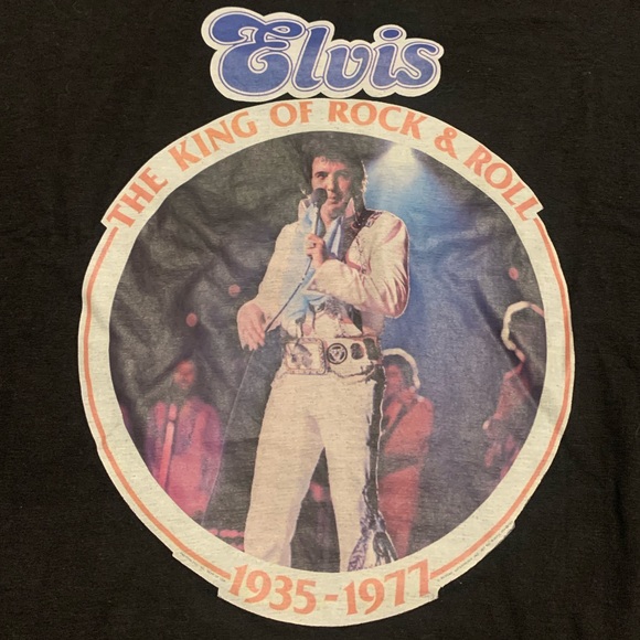 Vintage ‘77 Elvis Presley Memorial Graphic Tee - Picture 2 of 5
